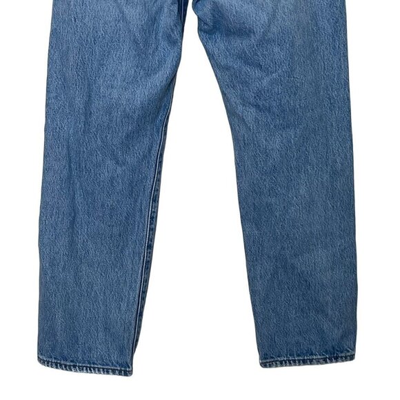 Levi's Wedgie Straight Authentically Yours Light Blue Wash Jeans Women's Size 24 - Picture 7 of 15